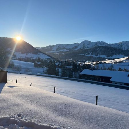 Ferienwohnung Schoenenbuehl Hittisau Bagian luar foto