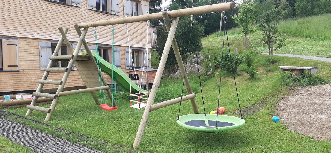 Ferienwohnung Schoenenbuehl Hittisau Bagian luar foto